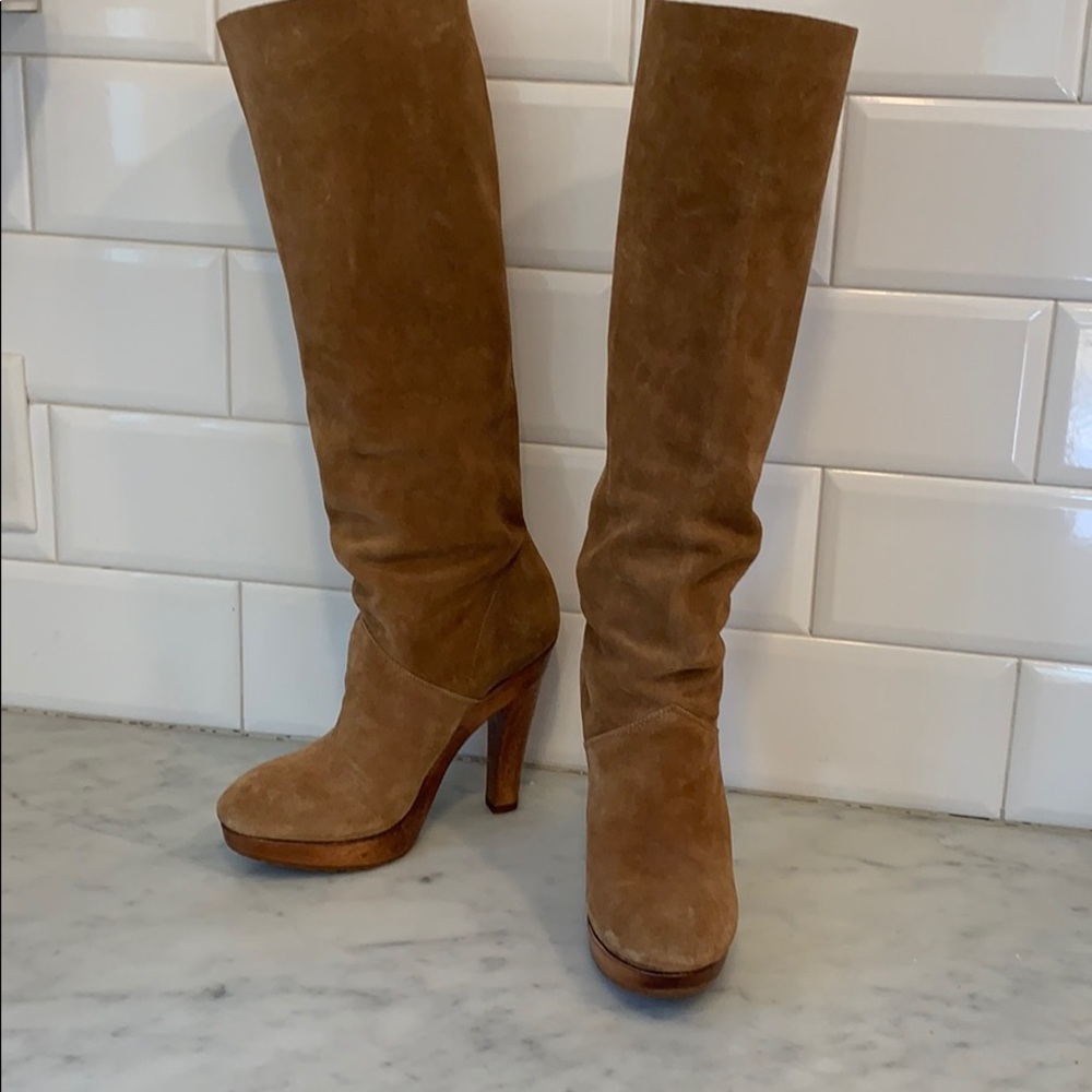 Michael Kors suede boots, size 7